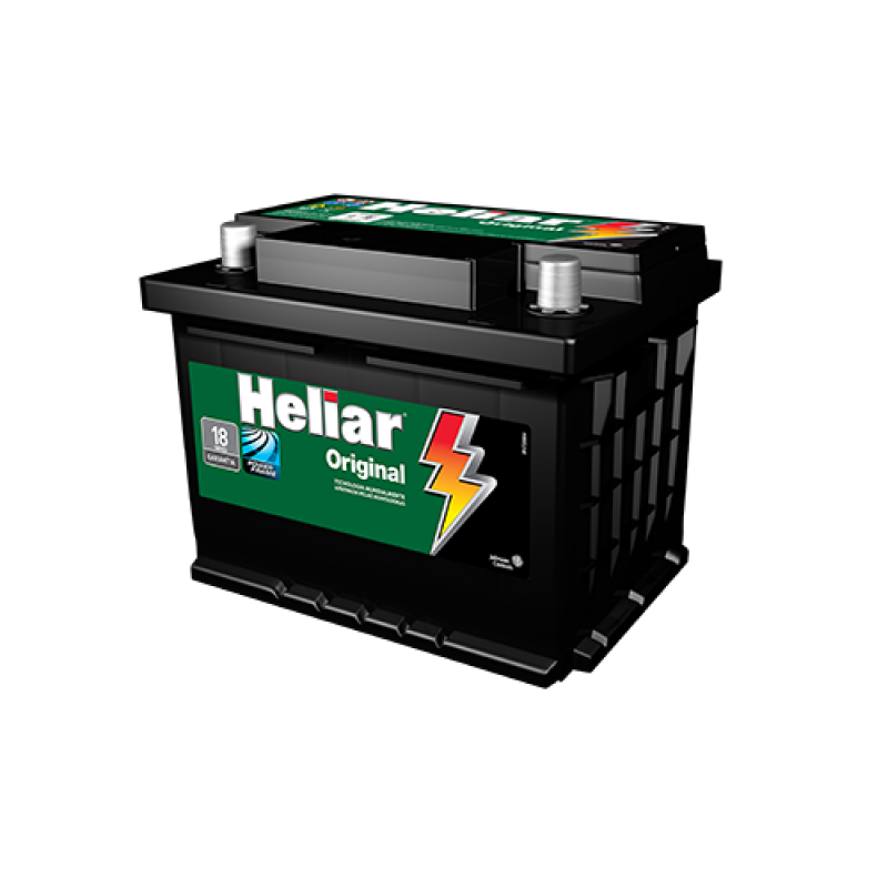 Bateria 38AH 12V Caixa Alta Positivo Lado Direito